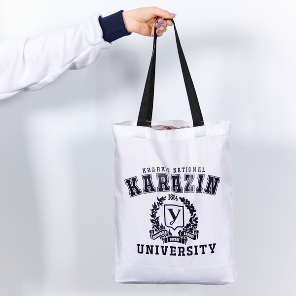 Шопер "Karazin University" білий